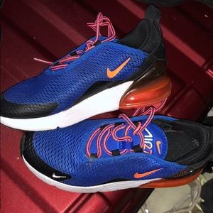 Nike air . Royal blue and orange size 1
